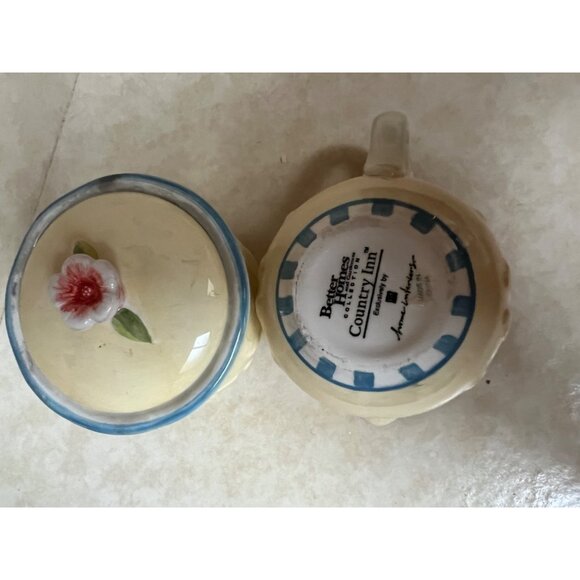 Vintage Better Homes and Gardens Country Inn Sugar and Creamer - Picture 3 of 3